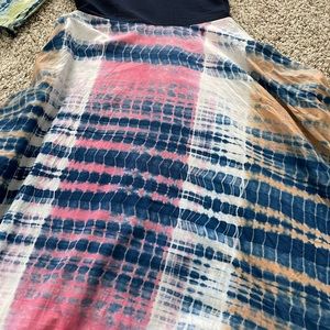 Tie-dye anarkali kurti/dress